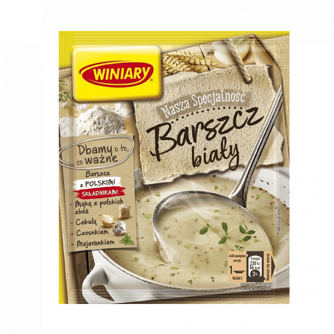 barszcz bialy (Bortsch blanc)