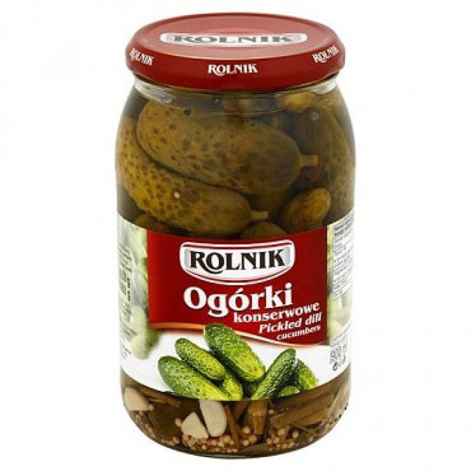 ogorki konserwowe (cornichons aigre doux)